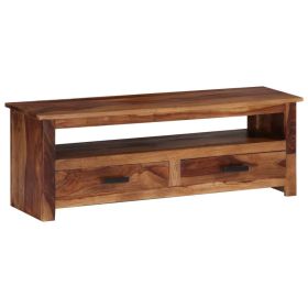 TV Stand 46.5"x11.8"x15.7" Solid Wood
