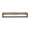 Floating Tv Stand Moore, Living Room, White Oak