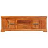 TV Stand 46.9"x11.8"x15.7" Solid Wood Acacia
