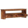 TV Stand 46.5"x11.8"x15.7" Solid Wood