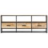 TV Stand 47.2"x11.8"x17.7" Solid Wood Mango