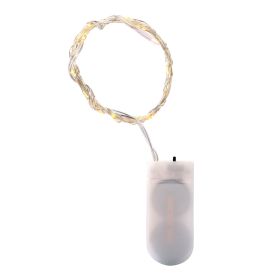 6 Pack LED String Lights 6.56ft 20 LEDs Decor Light Battery Starry Fairy Lights Copper for DIY Costume Party Wedding Festival (Option: WarmWhite)