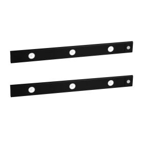 2Pack Rechargeable Cabinet Light Motion Sensor Light Cordless LED Closet Lamp 3 Colors Dimmable Light for Kitchen Cabinet (Option: 40CM Black)